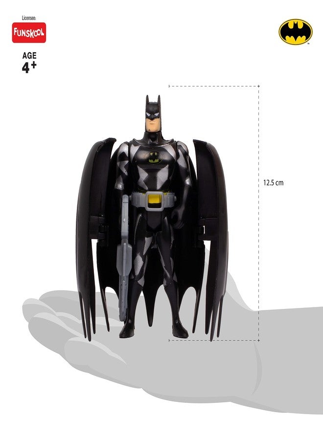 Funskool Lightning Strike Batman Action Figure Toy for Kid, 6 Inch, Classic DC Superhero with Articulation, Movie Inspired Collectible, Ideal Gift for Children, Toys for Kids, Ages 4+ Years - Image 5